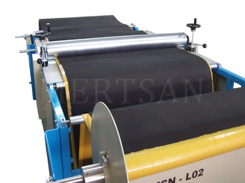 Mertsan Laminasyon Makinesi - Soldan Görünüm